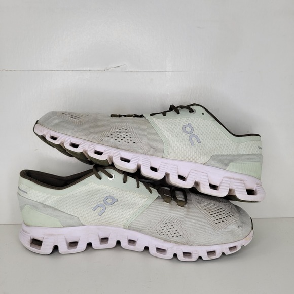 On Cloud X Aloe White Men's Shoes US Size 11.5 Running Workout Sneakers 40.99705 - Picture 5 of 8